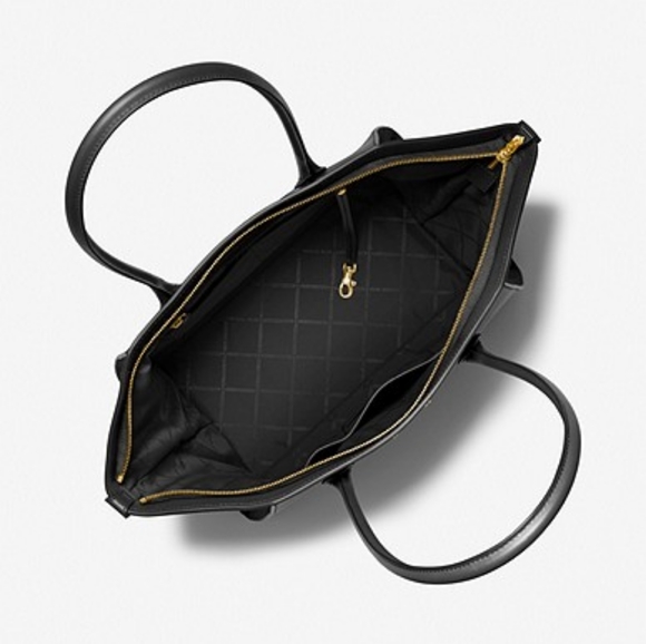 Avril Extra-Large Leather Top-Zip Tote Bag New with tags - Picture 2 of 14